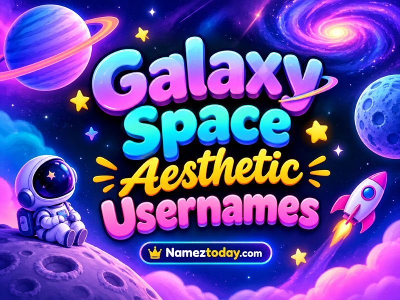 Galaxy Space Aesthetic Usernames