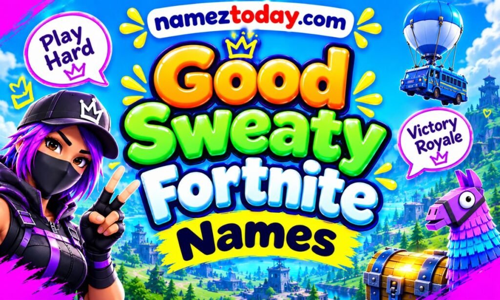 Good Sweaty Fortnite Names
