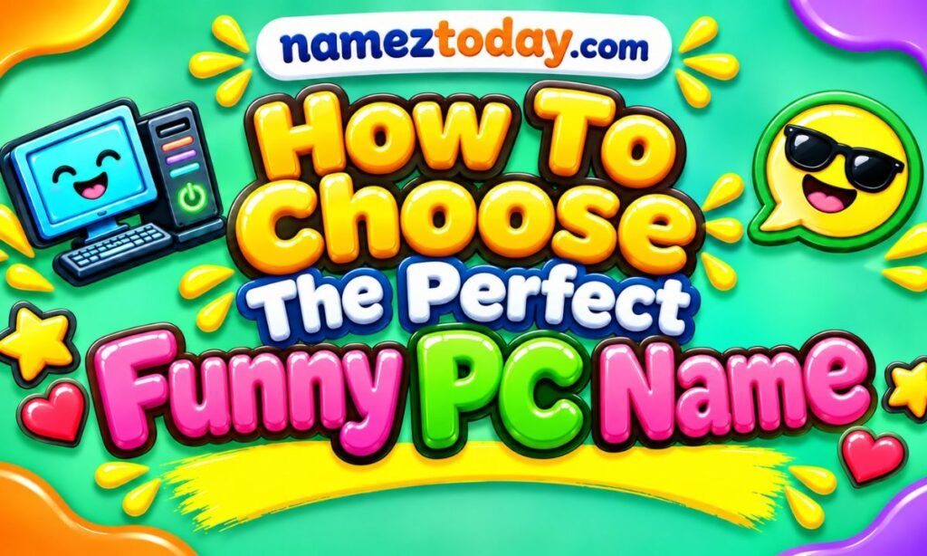 How To Choose The Perfect Funny PC Name