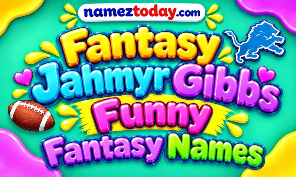 Jahmyr Gibbs Fantasy Names with Meanings