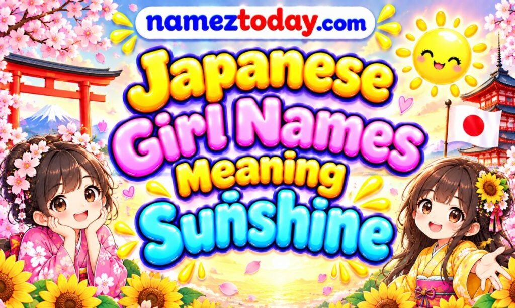 Japanese Girl Names Meaning Sunshine