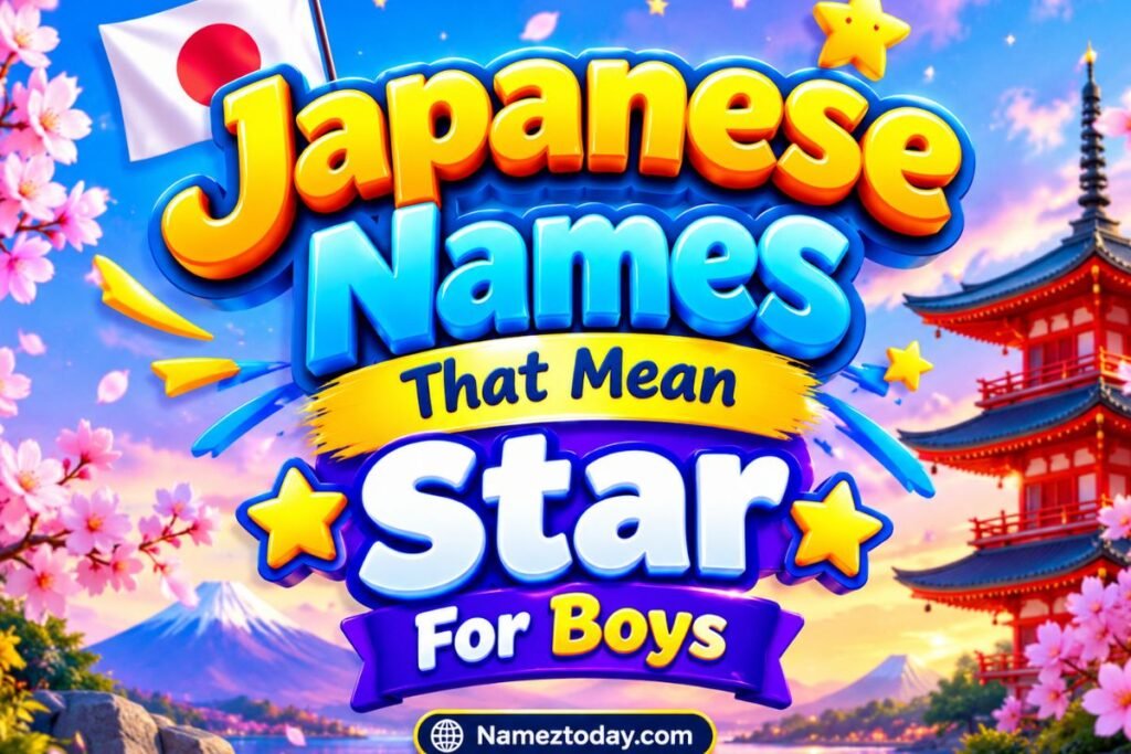 Japanese Names That Mean Star For Boys