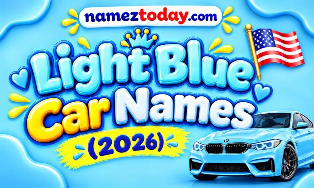 Light blue car names