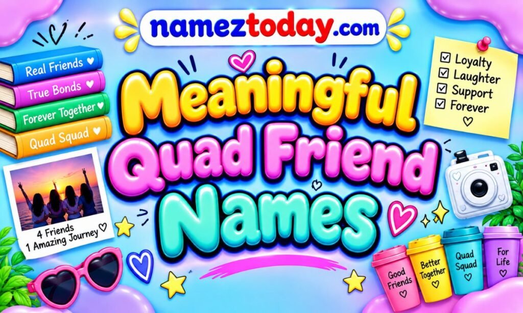Meaningful Quad Friend Names 
