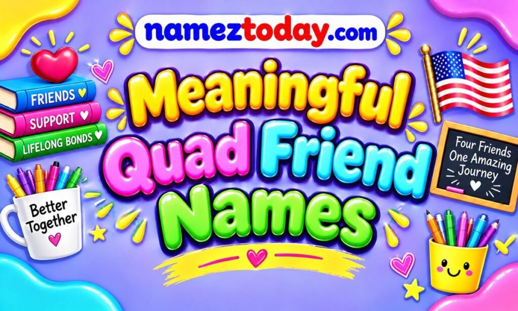 Meaningful Quad Friend Names