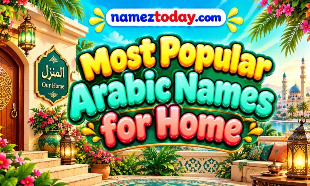 Most Popular Arabic Names for Home