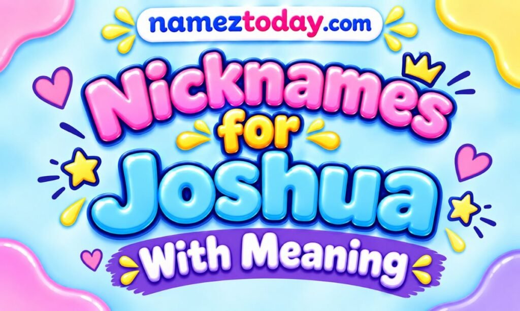 Nicknames for Joshua With Meaning