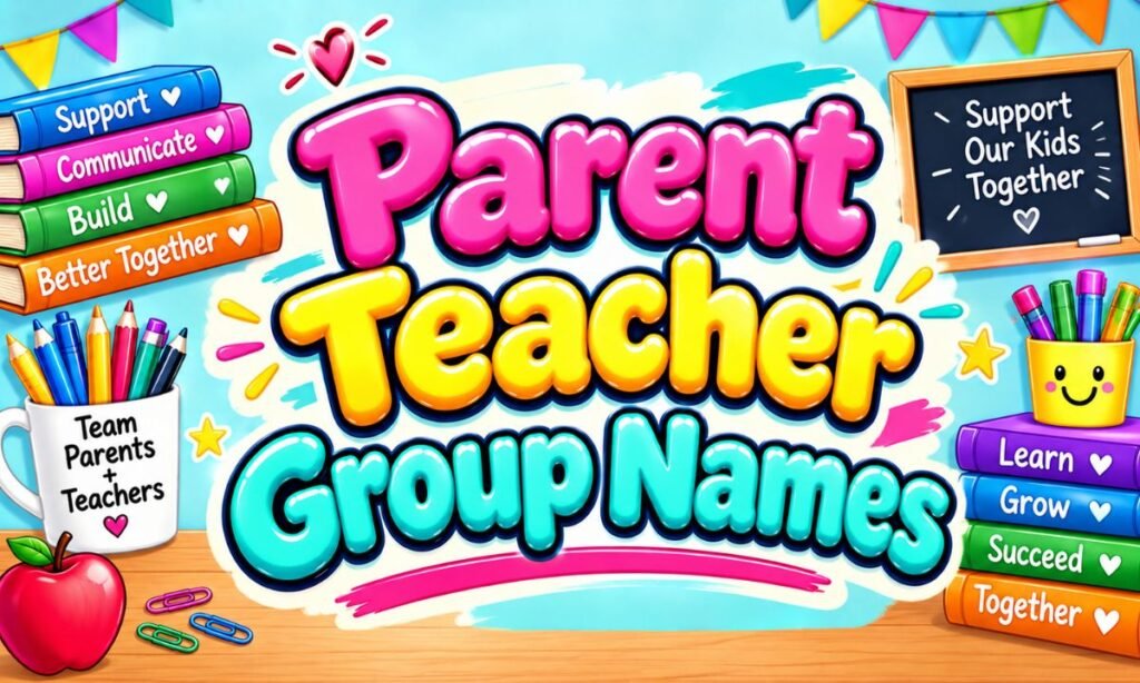 Parent Teacher Group Names