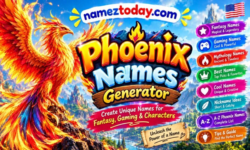 Phoenix Names Generator