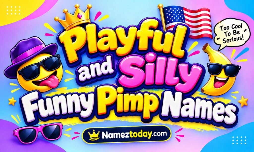 Playful and Silly Funny Pimp Names