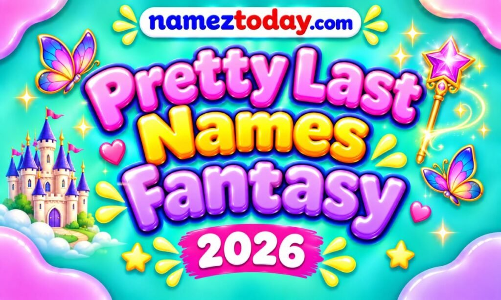 Pretty Last Names Fantasy