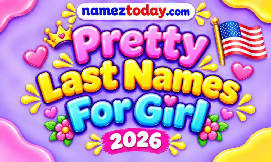 Pretty Last Names For Girl