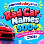 Red Car Names 500+ Cool, Unique & Stylish Ideas (2026)