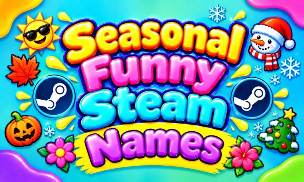 Seasonal Funny Steam Names