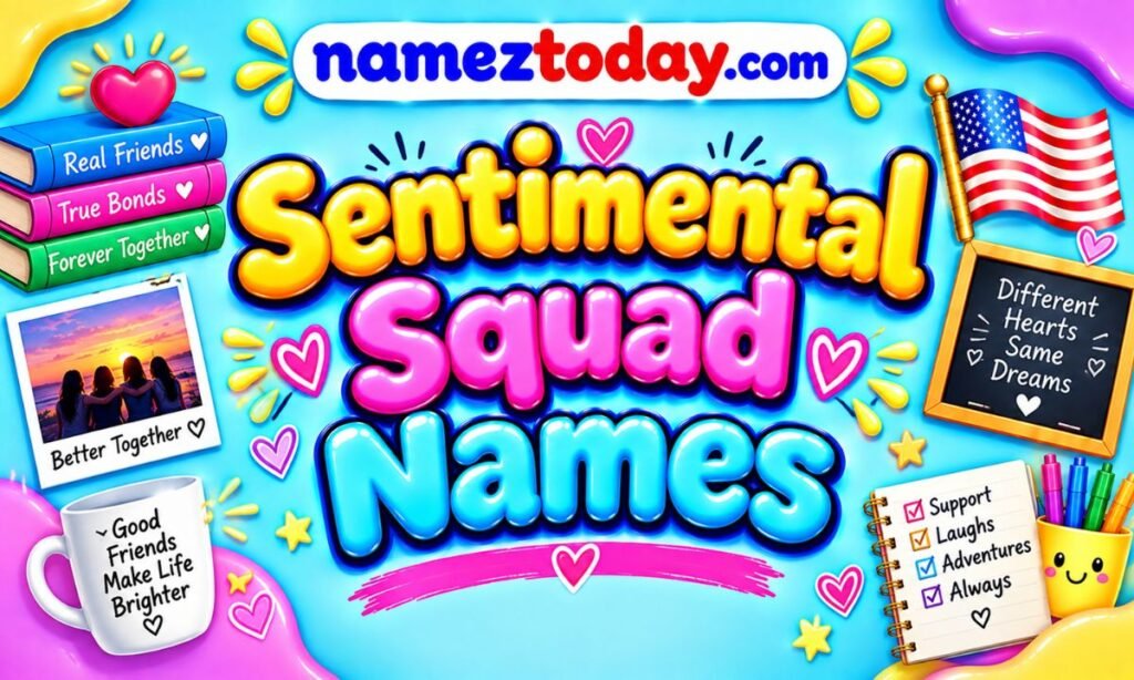 Sentimental Squad Names