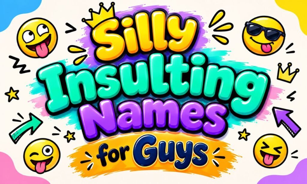 Silly Insulting Names for Guys (1)