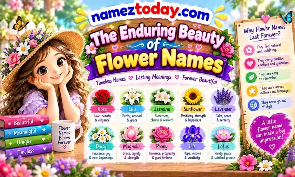 The Enduring Beauty of Flower Names