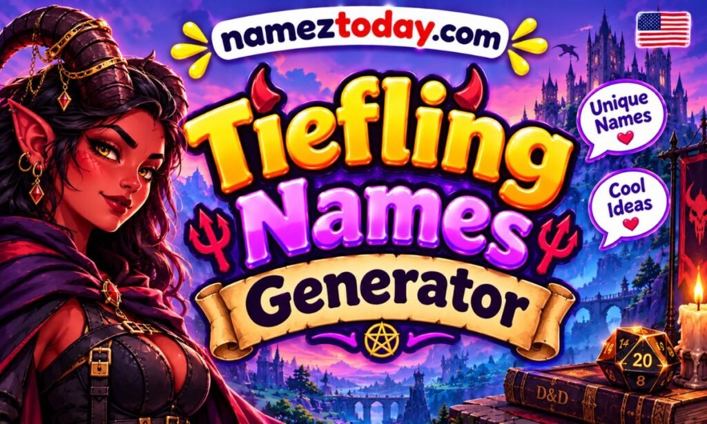Tiefling Names Generator