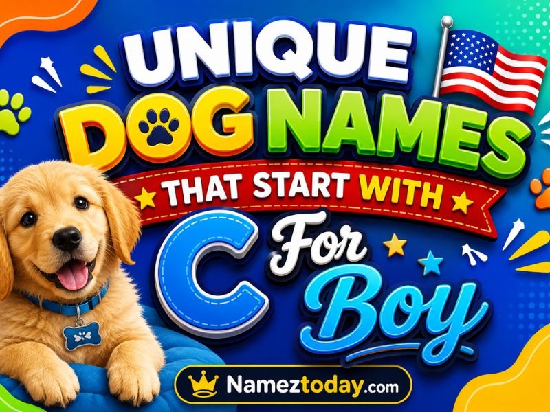Unique Dog Names That Start With C For Boy