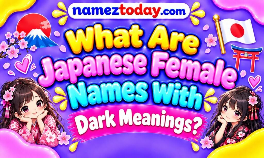 What Are Japanese Female Names With Dark Meanings