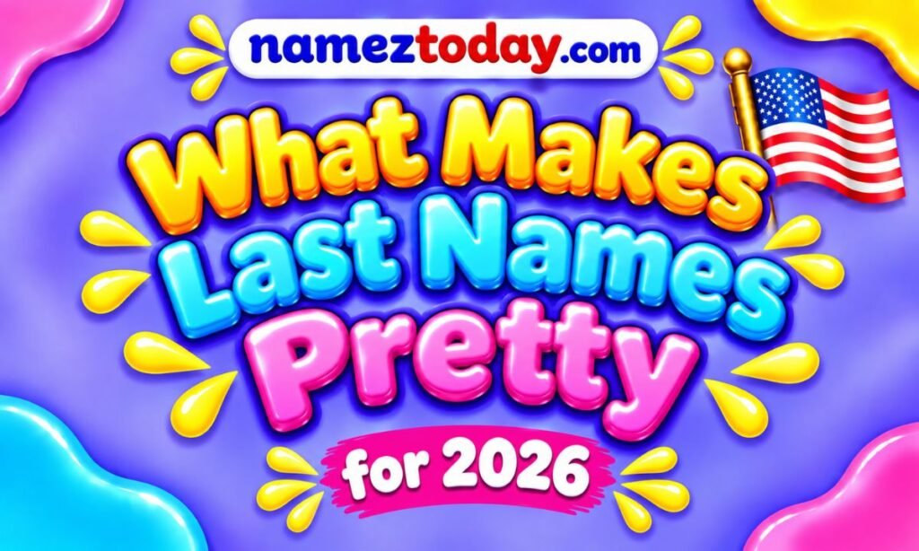 What Makes Last Names Pretty