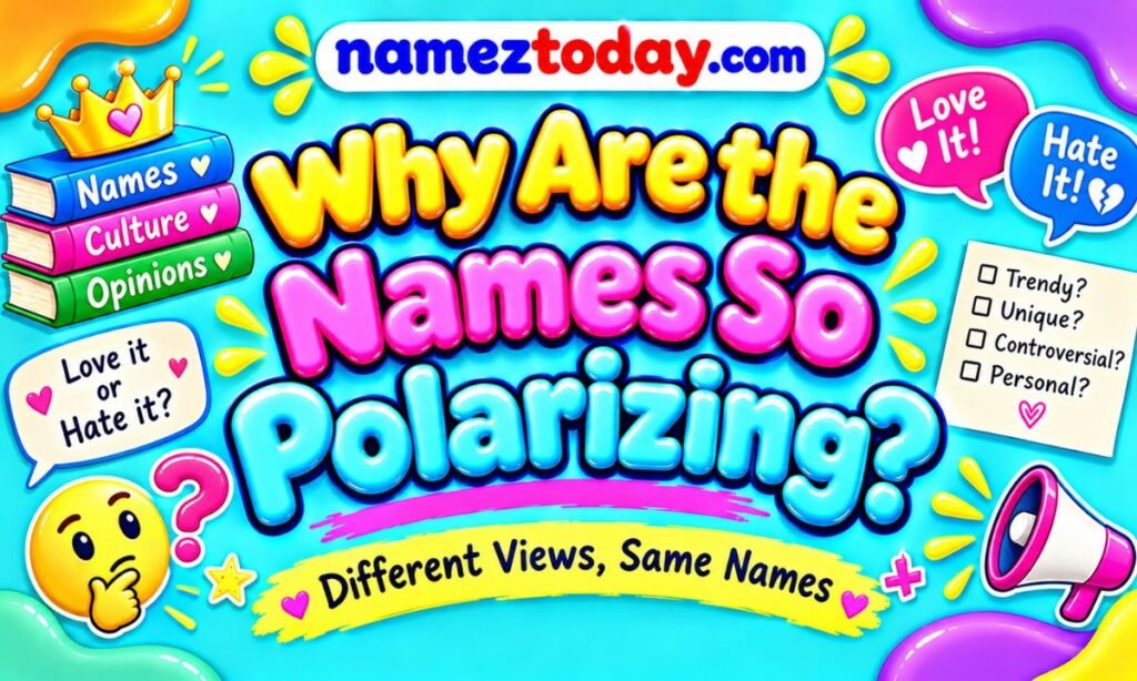 Why Are the Names So Polarizing