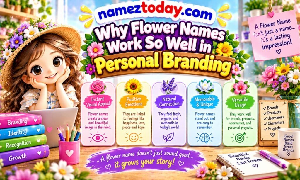 Why Flower Names Work So Well in Personal Branding