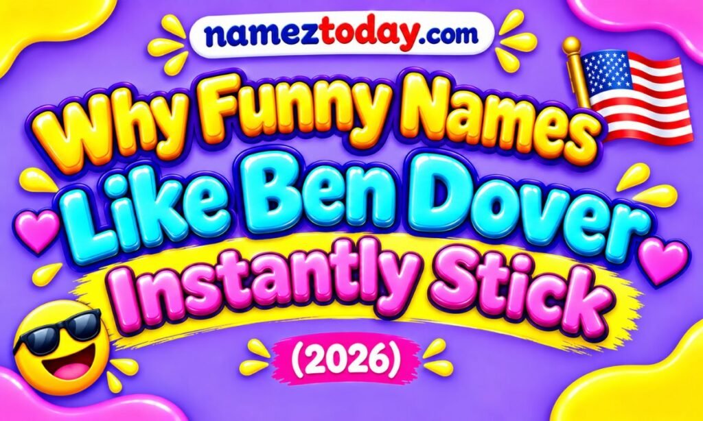 Why Funny Names Like Ben Dover Instantly Stick