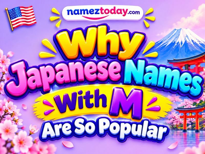 Why Japanese Names With M Are So Popular