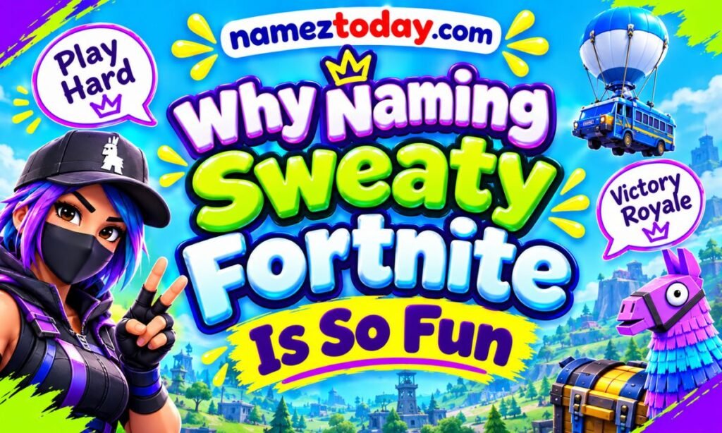 Why Naming Sweaty Fortnite Is So Fun