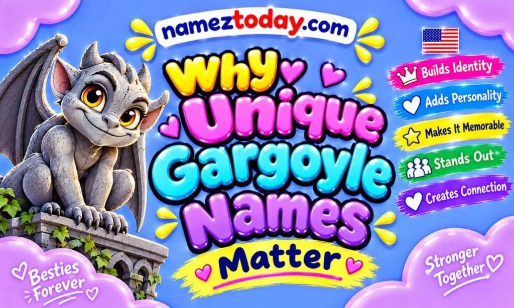 Why Unique Gargoyle Names Matter