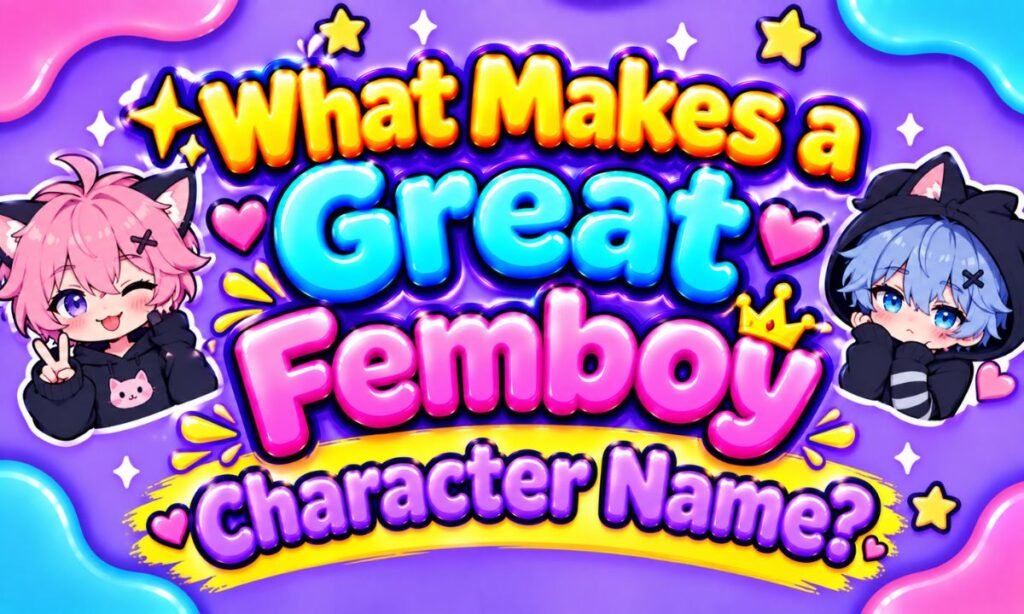 ✨ What Makes a Great Femboy Character Name