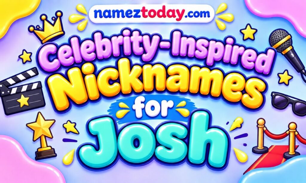 🎤 Celebrity-Inspired Nicknames for Josh