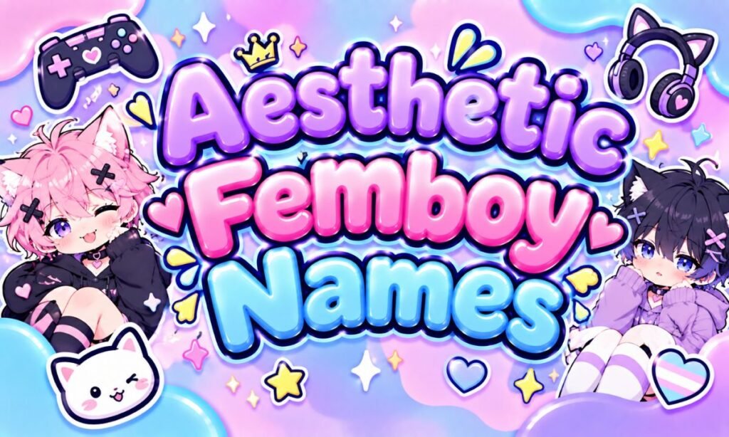🎨 Aesthetic Femboy Names