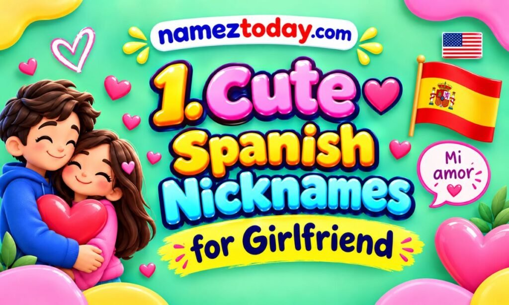 💕 1. Cute Spanish Nicknames for Girlfriend