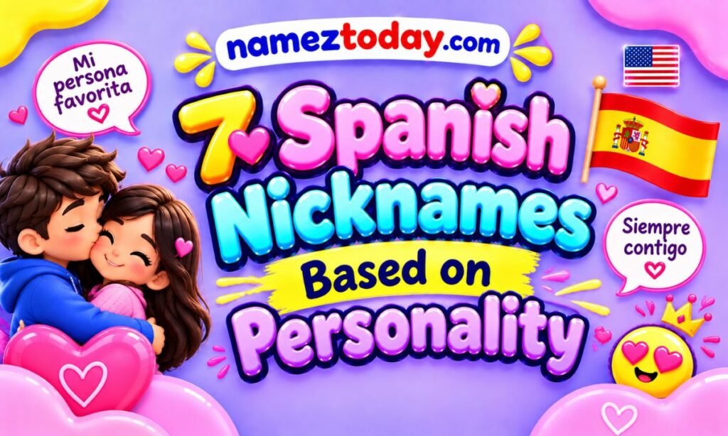 💞 7. Spanish Nicknames Based on Personality