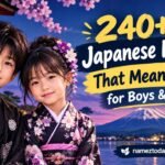 240+ Japanese Names That Mean Dark for Boys & Girls