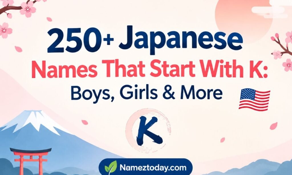250+ Japanese Names That Start With K Boys, Girls & More
