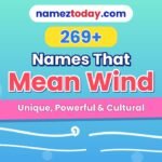 269+ Names That Mean Wind Unique, Powerful & Cultural
