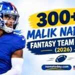 300+ Malik Nabers Fantasy Team Names (2026)