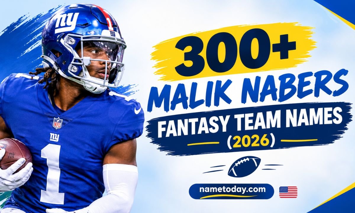 300+ Malik Nabers Fantasy Team Names (2026)