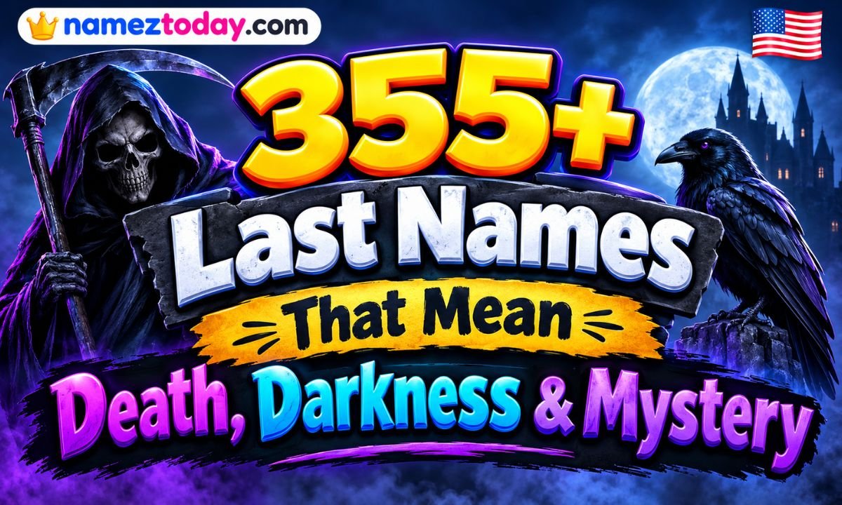 355+ Last Names That Mean Death, Darkness & Mystery