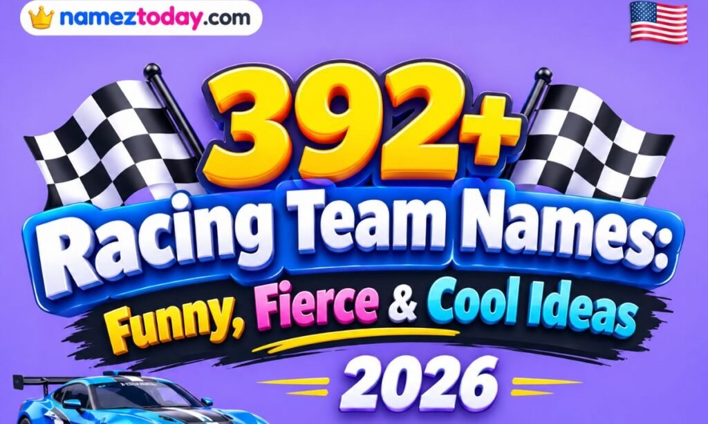 392+ Racing Team Names Funny, Fierce & Cool Ideas 2026