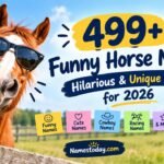 499+ Funny Horse Names Hilarious & Unique Ideas for 2026
