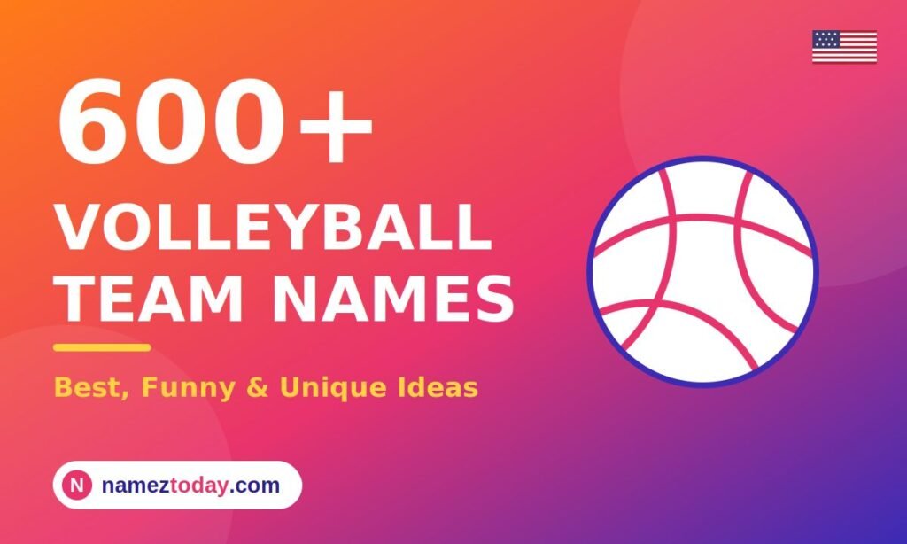 600+ Volleyball Team Names Best, Funny & Unique Ideas