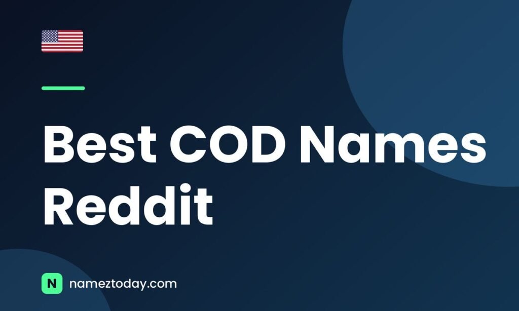 Best COD Names Reddit
