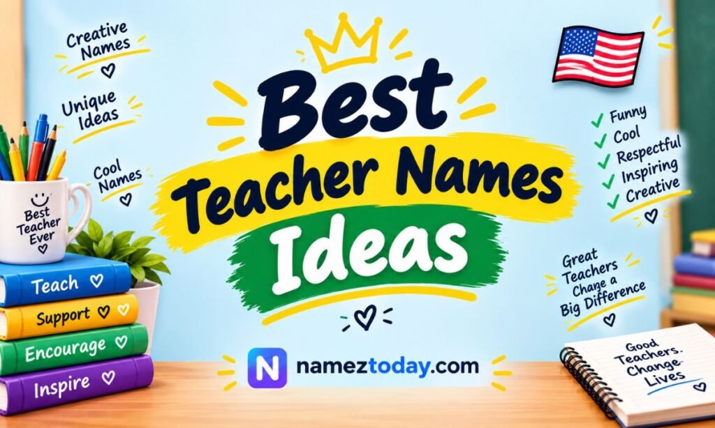 Best Teacher Names Ideas