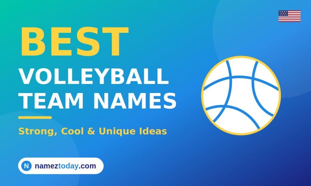 Best Volleyball Team Names