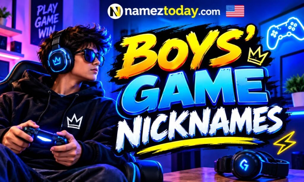 Boys’ Game Nicknames