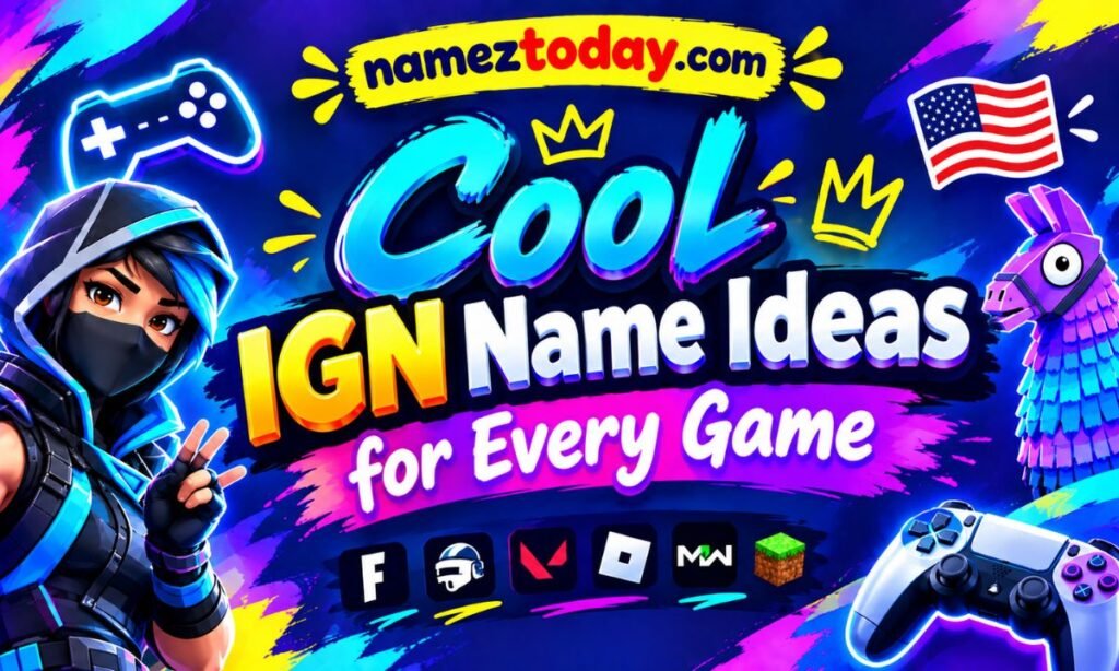Cool IGN Name Ideas for Every Game 